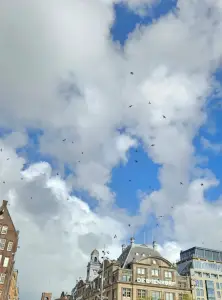 Leentje 01 Wolken boven de Dam